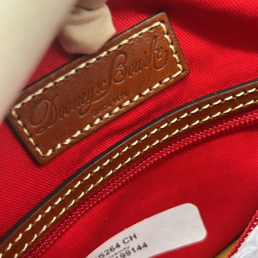 Dooney & Bourke Suede Crossbody Chamois